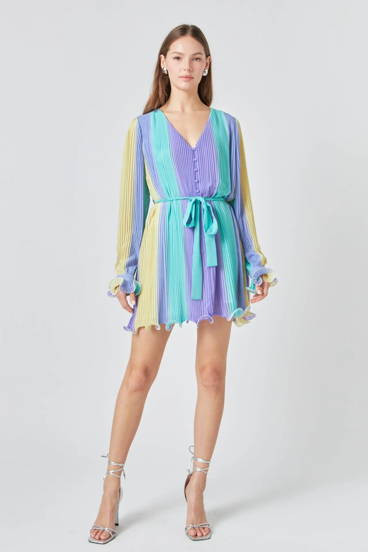 Pleated Mini Dress sold by Endless Rose