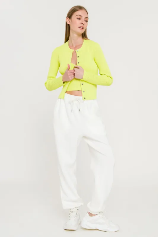 Ribbed Knit Cardigan sold by Endless Rose