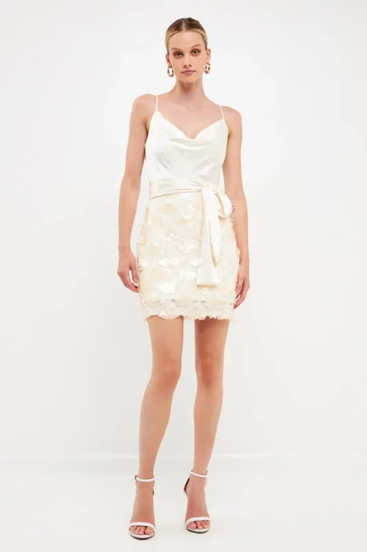 Sequin Scallop Mini Dress sold by Endless Rose