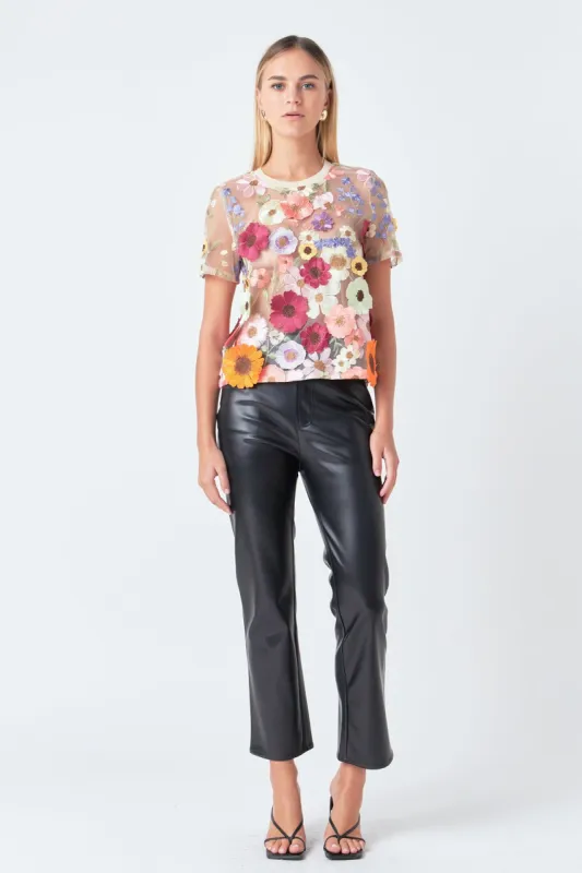 Floral Embroidered Top sold by Endless Rose
