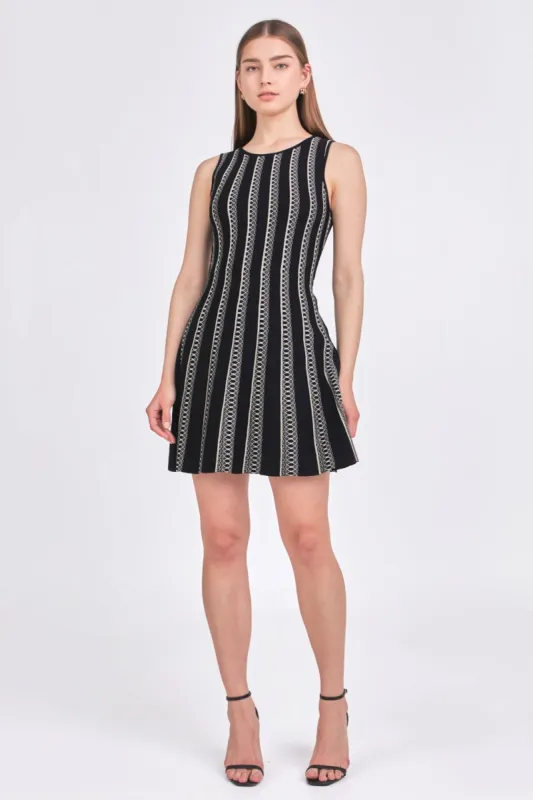 Lurex Knit Mini Dress sold by Endless Rose