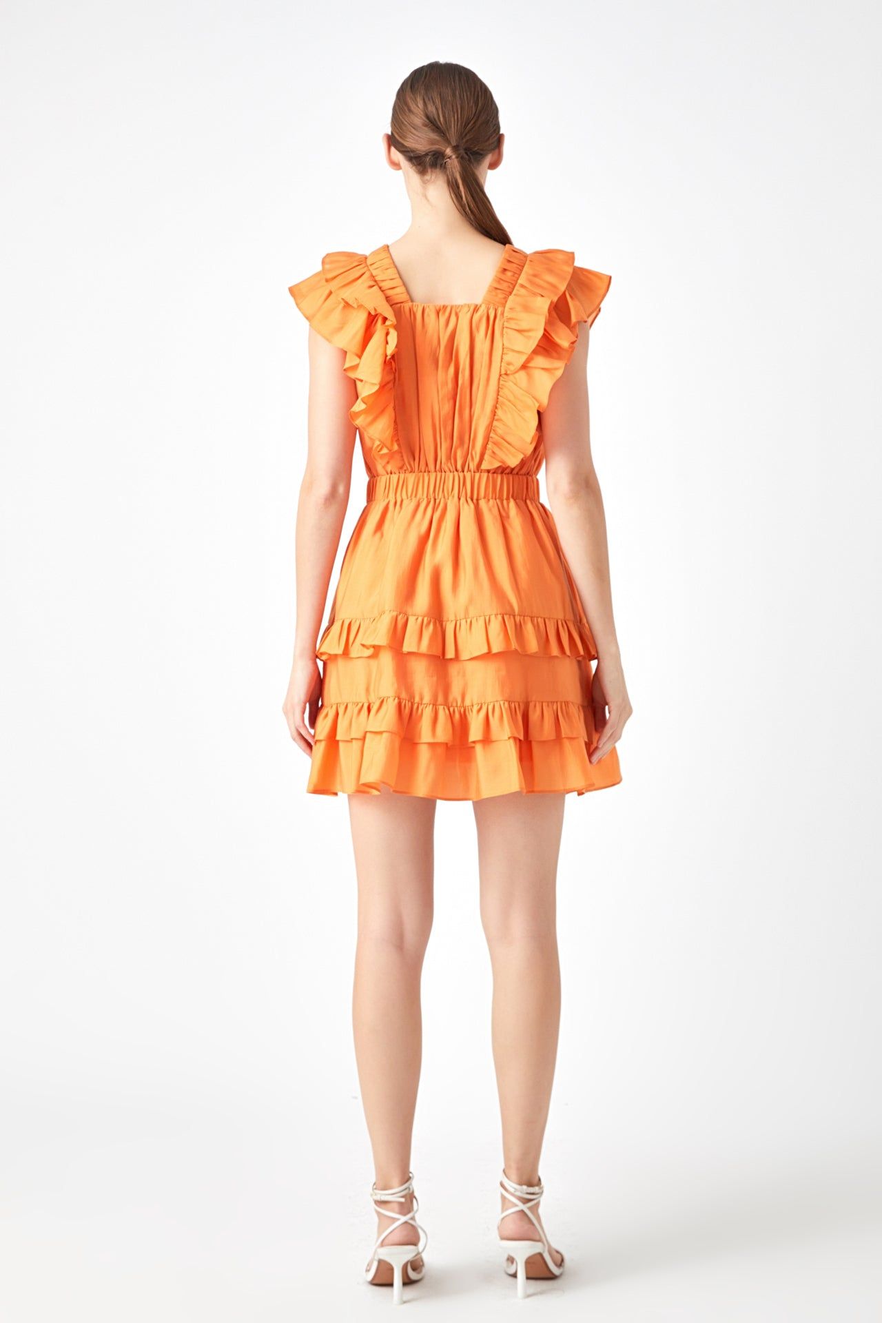 Ruffle Detail Mini Dress sold by Endless Rose product image thumbnail 4