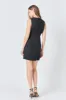 Rhinestone Bow Sleeveless Mini Dress sold by Endless Rose