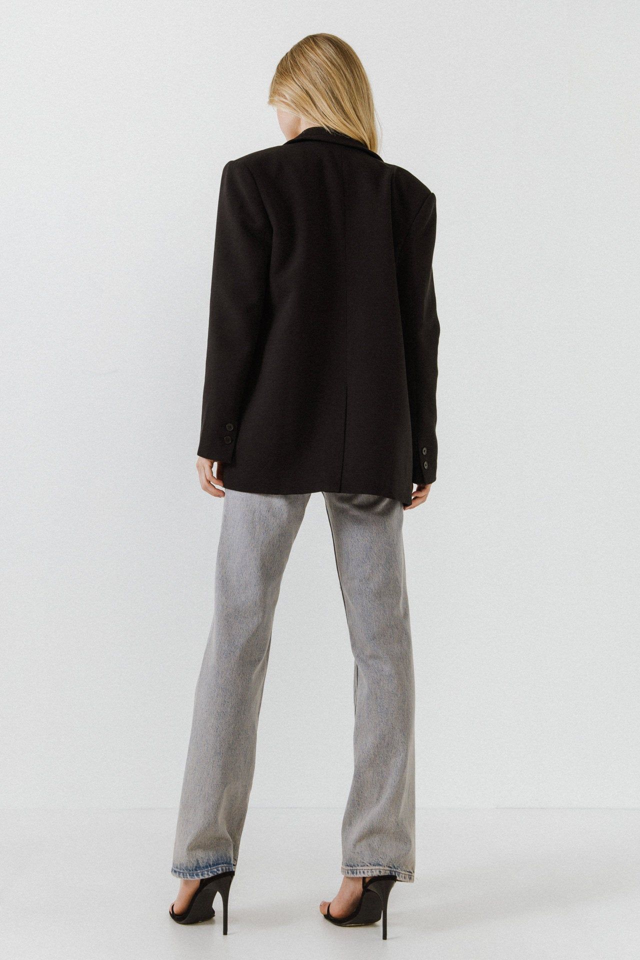 Oversized Double Button Blazer sold by Endless Rose product image thumbnail 4