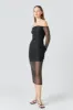 Mesh Off the Shoulder Maxi Dress sold by Endless Rose