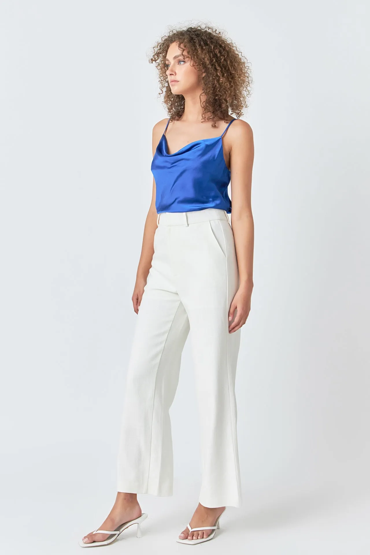 Satin Cowl Neck Top - Final Sale sold by Endless Rose product image thumbnail 3