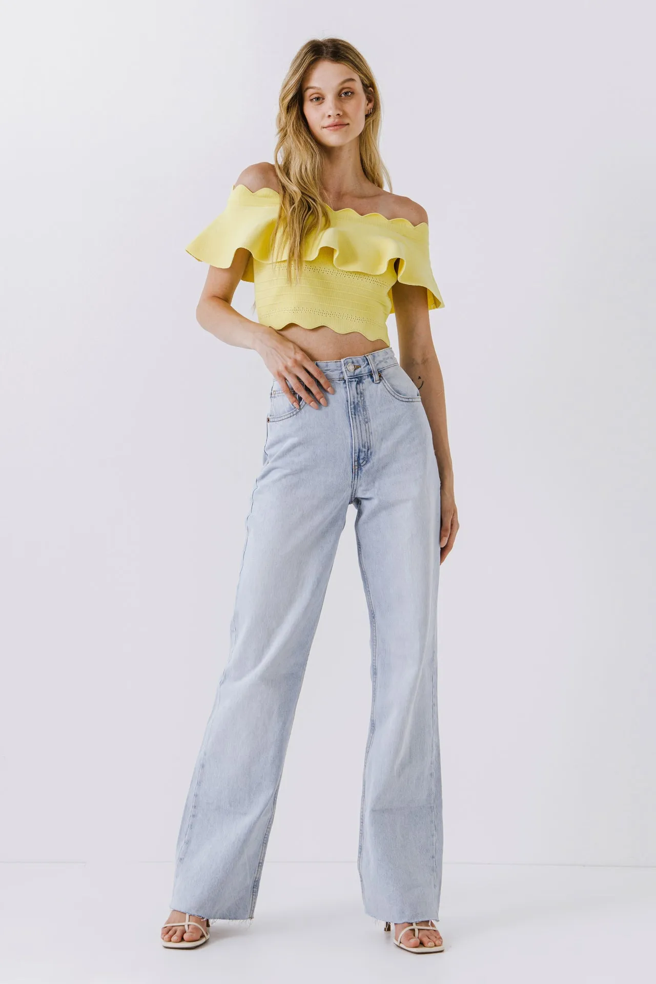 WOMEN KNIT BLOUSE sold by Endless Rose