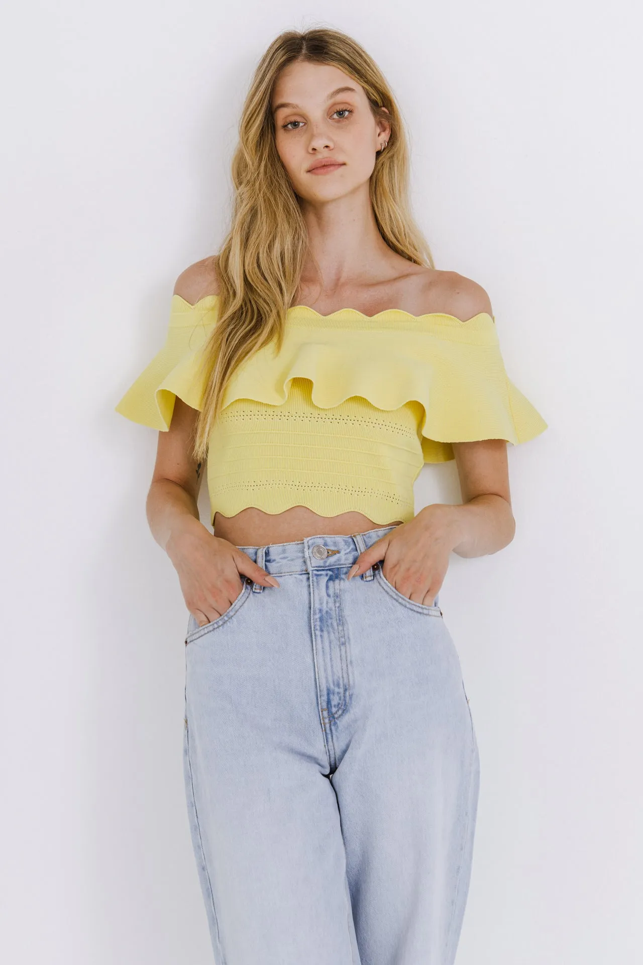 WOMEN KNIT BLOUSE sold by Endless Rose product image thumbnail 5