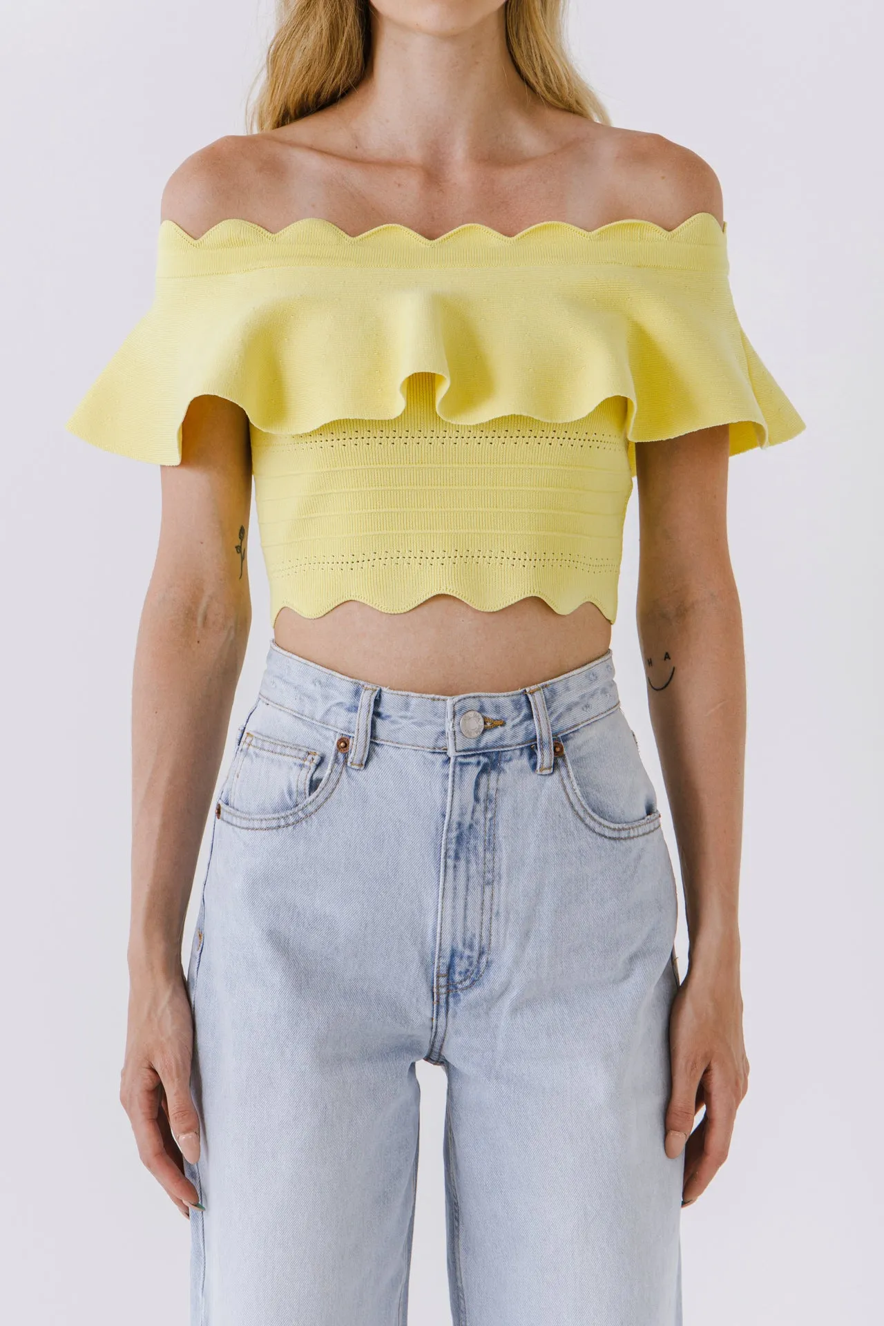 WOMEN KNIT BLOUSE sold by Endless Rose product image thumbnail 2