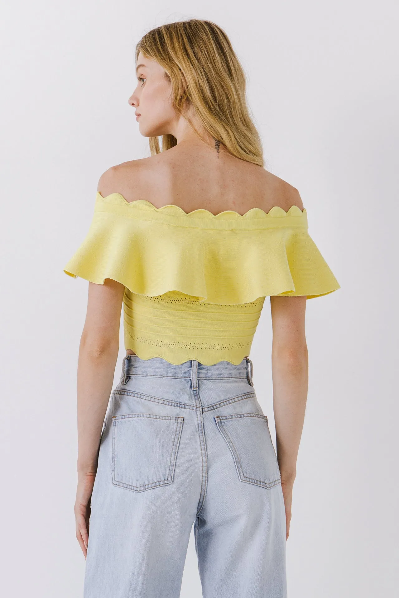 WOMEN KNIT BLOUSE sold by Endless Rose product image thumbnail 4