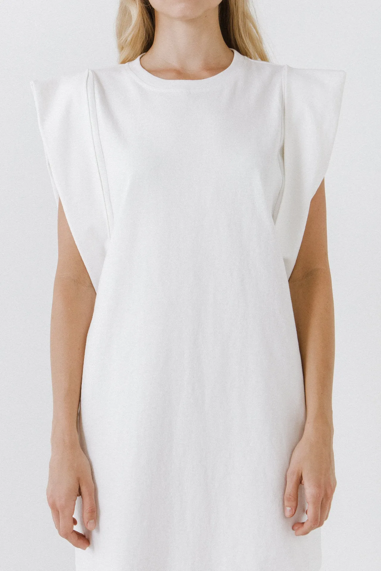 Folded Detail Mini Dress sold by Endless Rose product image thumbnail 2