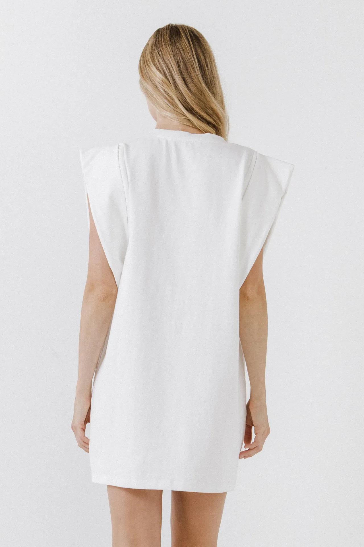 Folded Detail Mini Dress sold by Endless Rose product image thumbnail 4