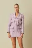 Tonal Boucle Tweed Short Blazer sold by Endless Rose
