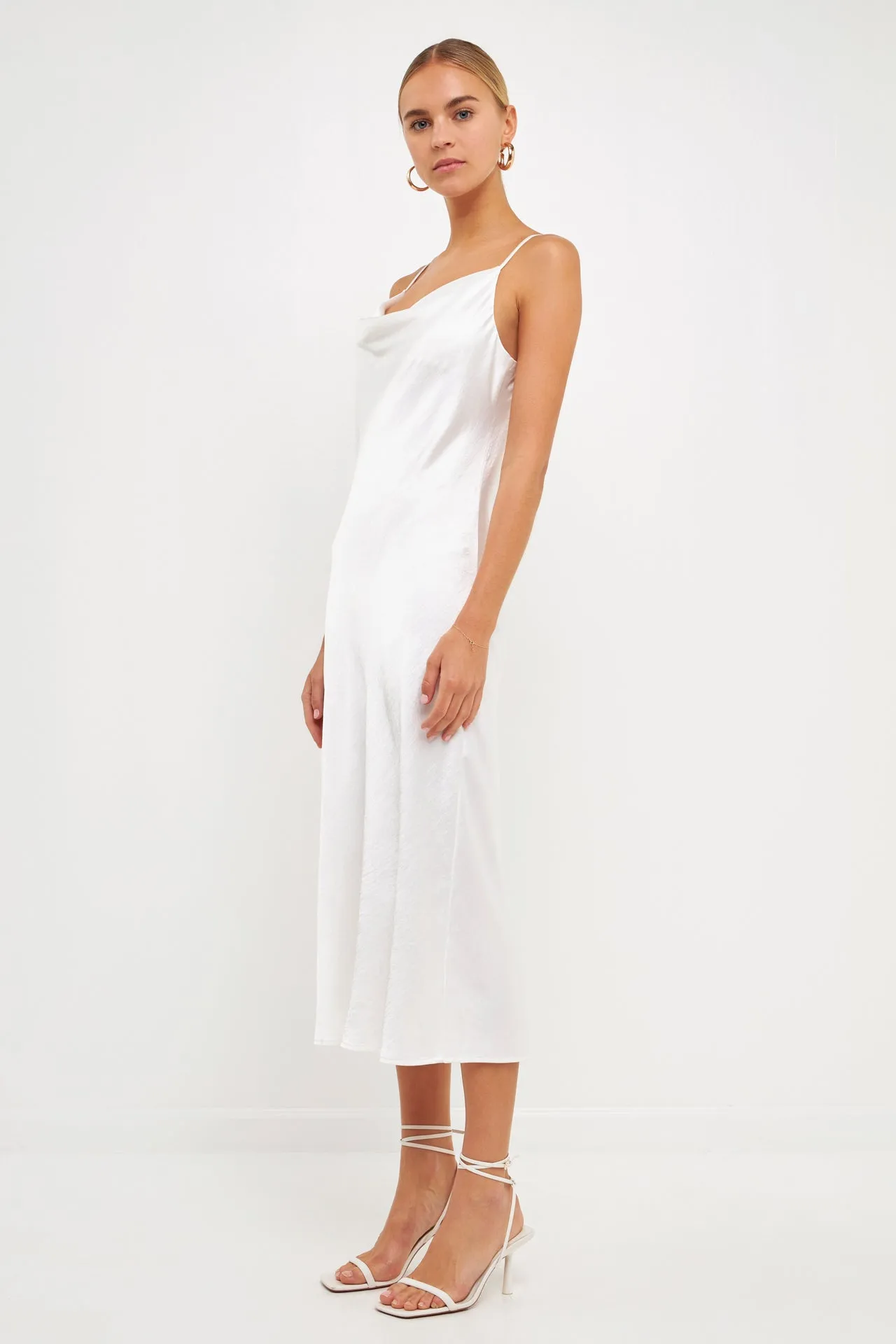 Satin Midi Dress sold by Endless Rose product image thumbnail 3