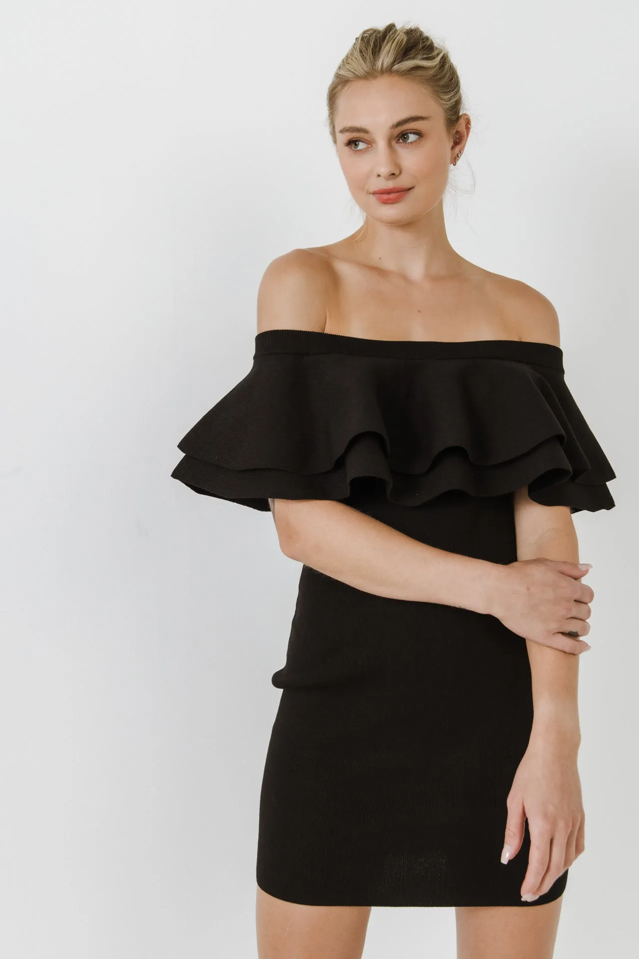 Off The Shoulder Mini Dress sold by Endless Rose product image thumbnail 5