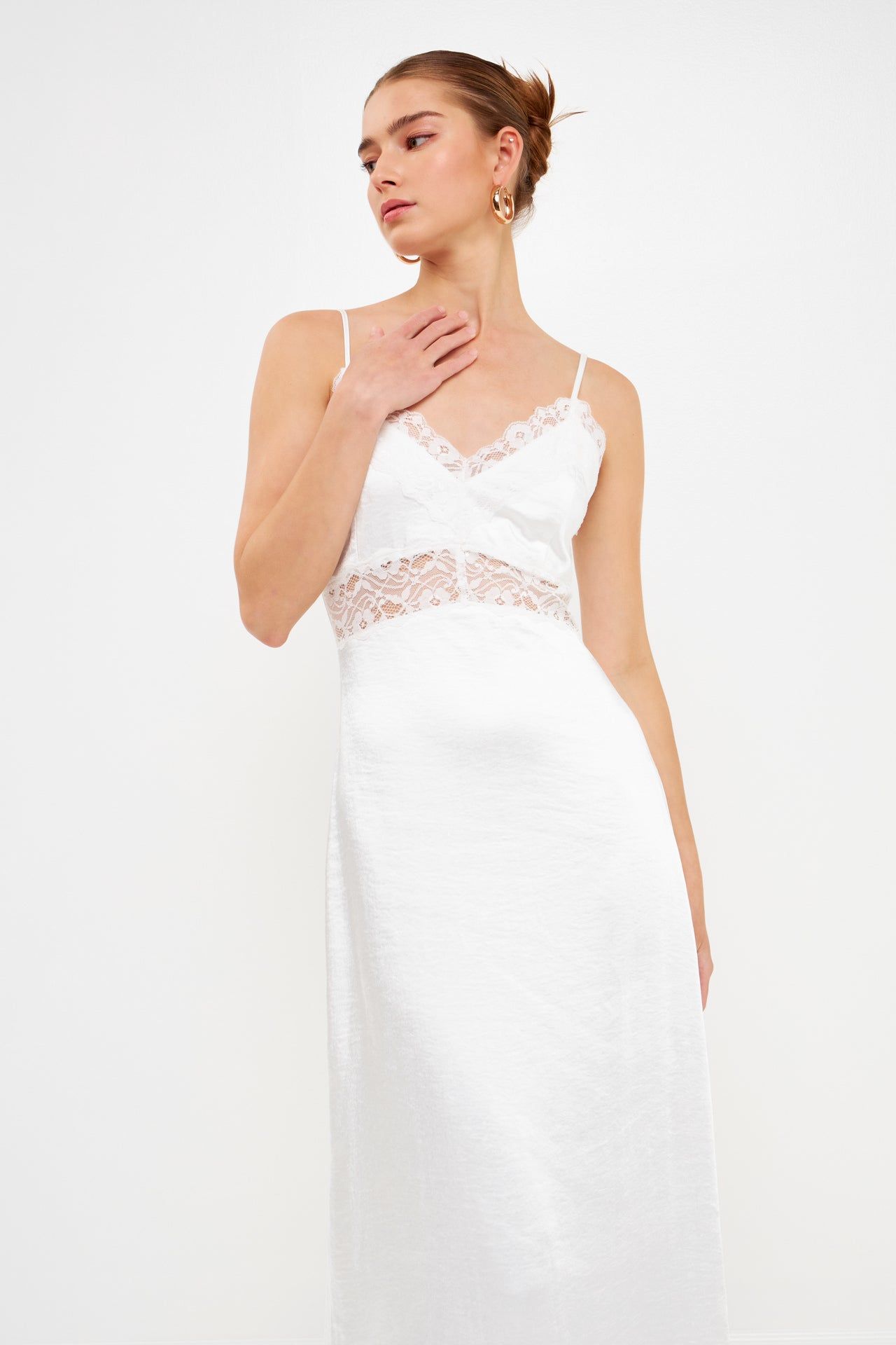 Lace Maxi Slip sold by Endless Rose product image thumbnail 3