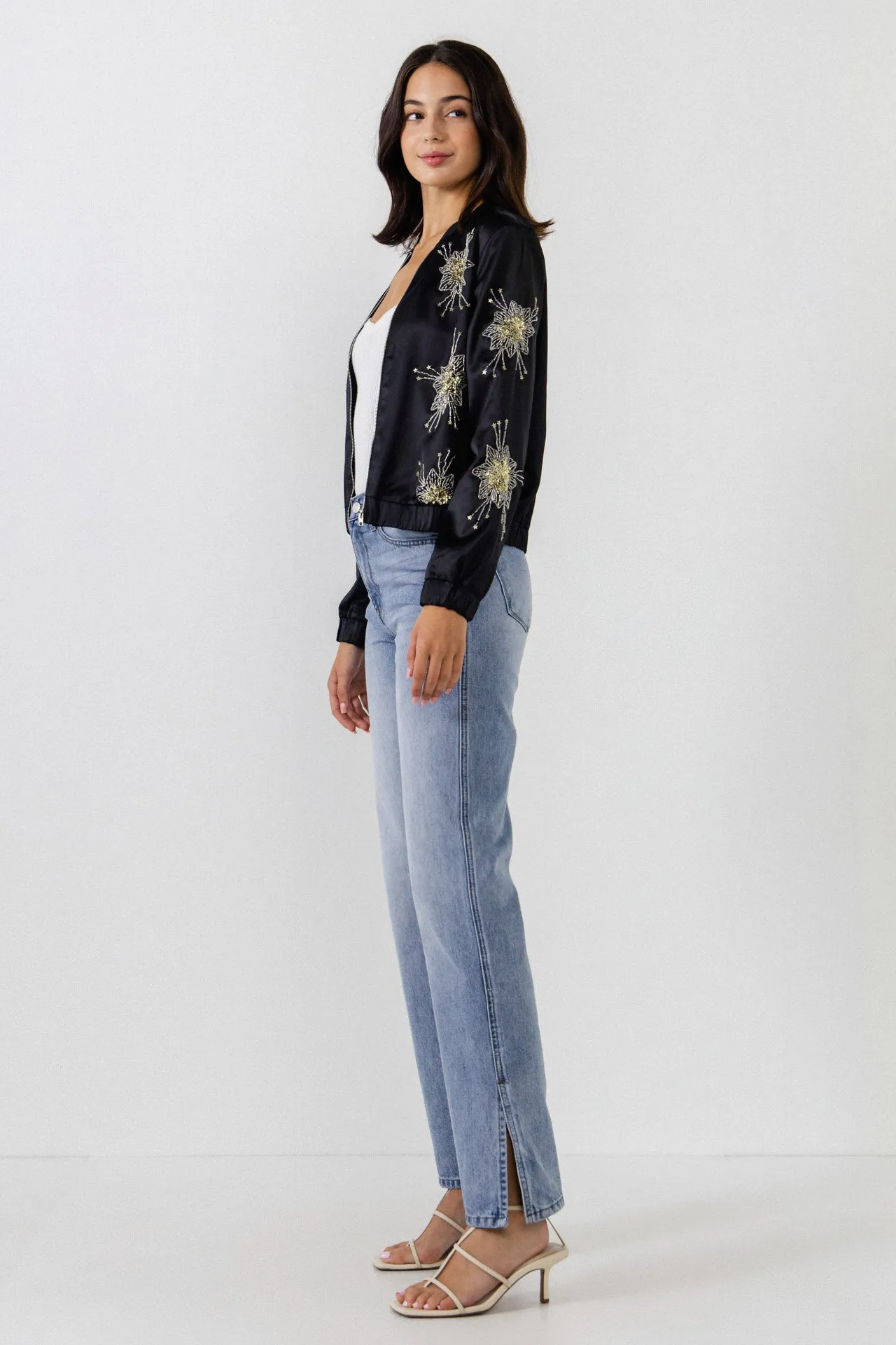 Embellished Bomber Jacket sold by Endless Rose product image thumbnail 3