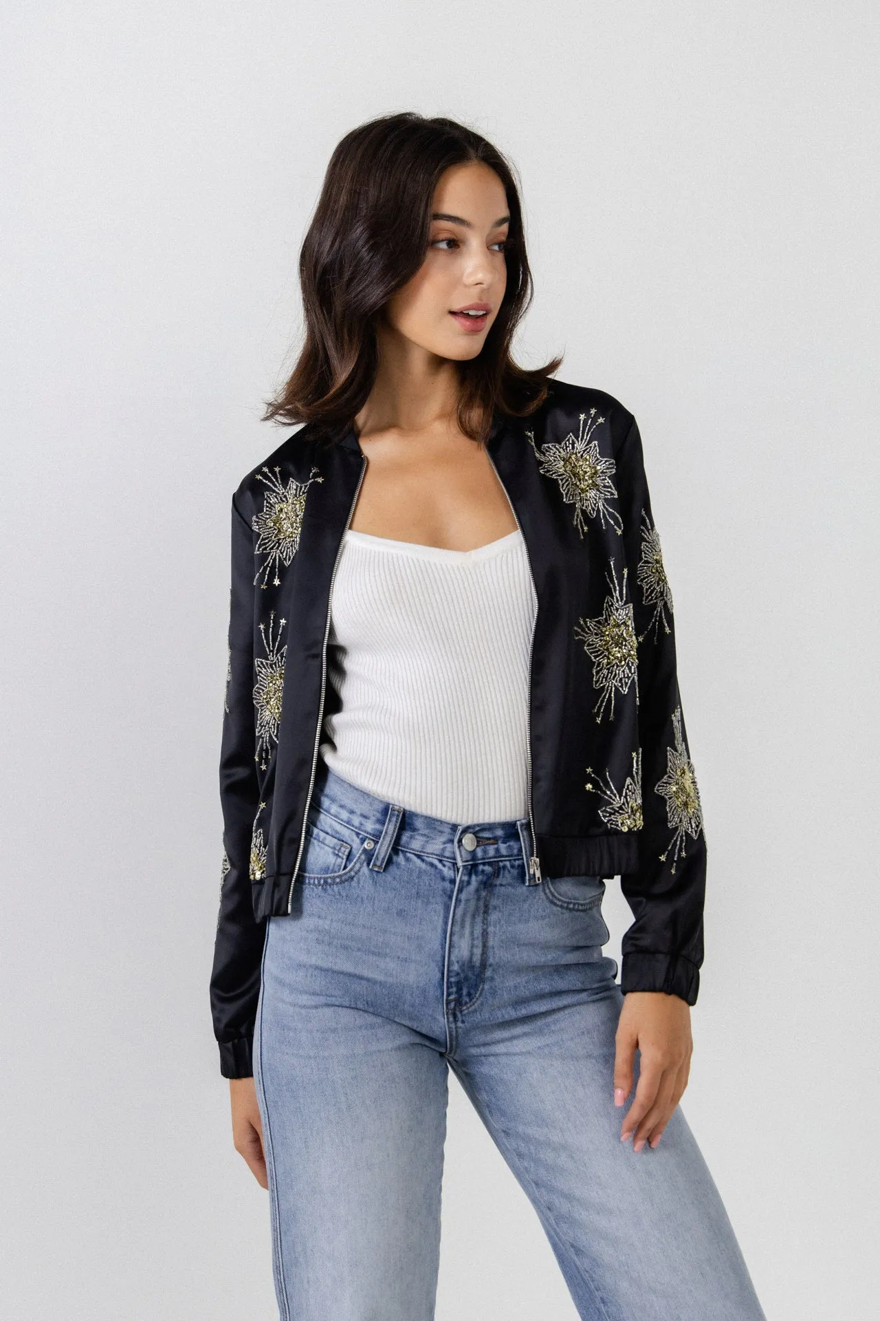 Embellished Bomber Jacket sold by Endless Rose product image thumbnail 5