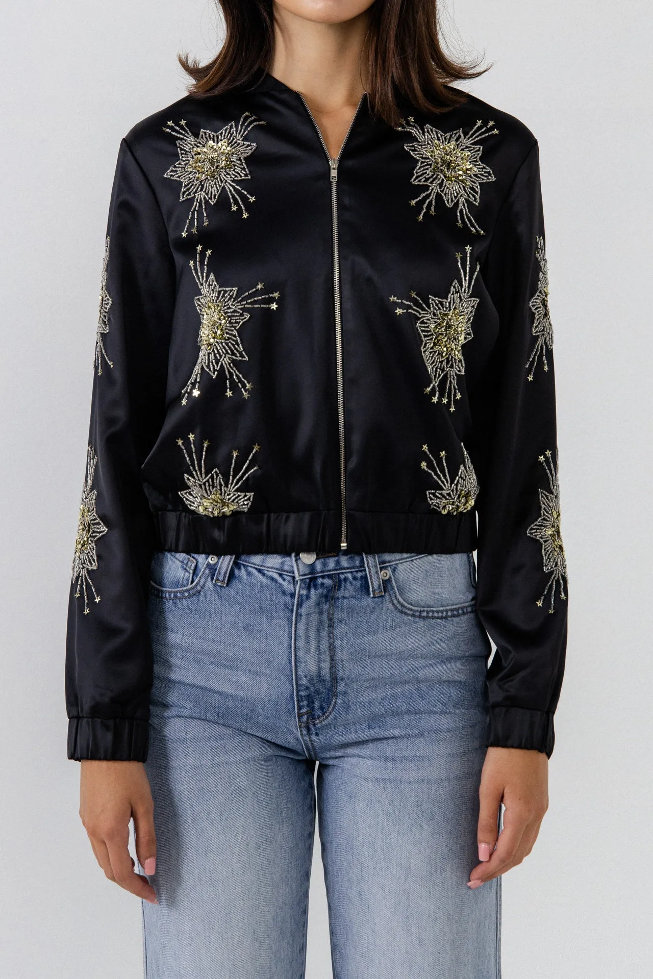 Embellished Bomber Jacket sold by Endless Rose product image thumbnail 2