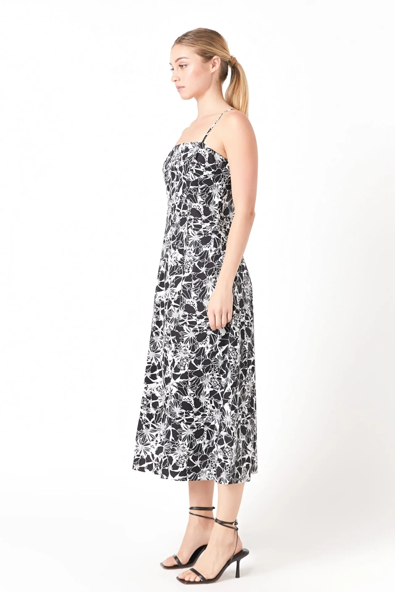 Printed Cotton Maxi Dress sold by Endless Rose product image thumbnail 3