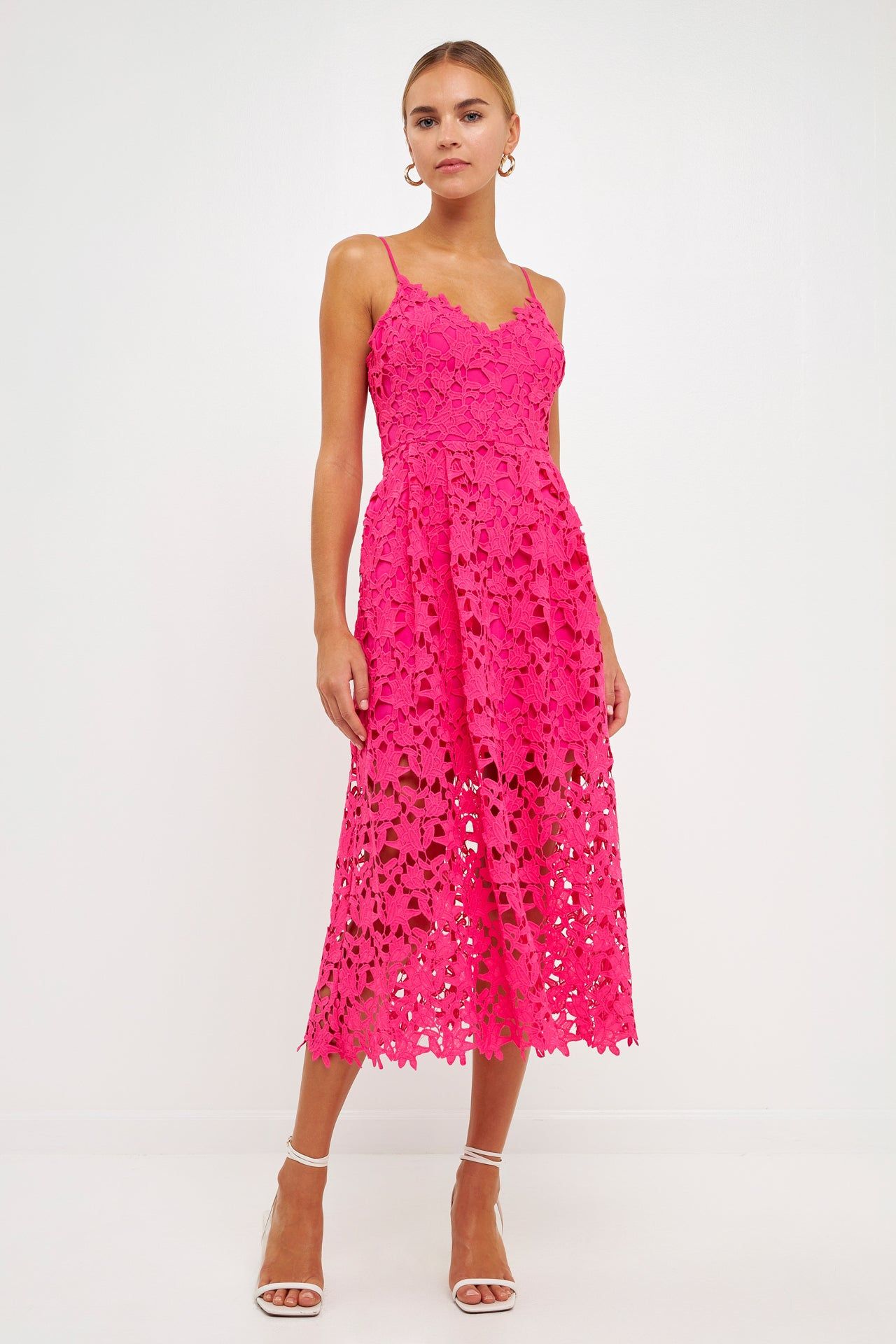 Lace Cami Midi Dress sold by Endless Rose product image thumbnail 2