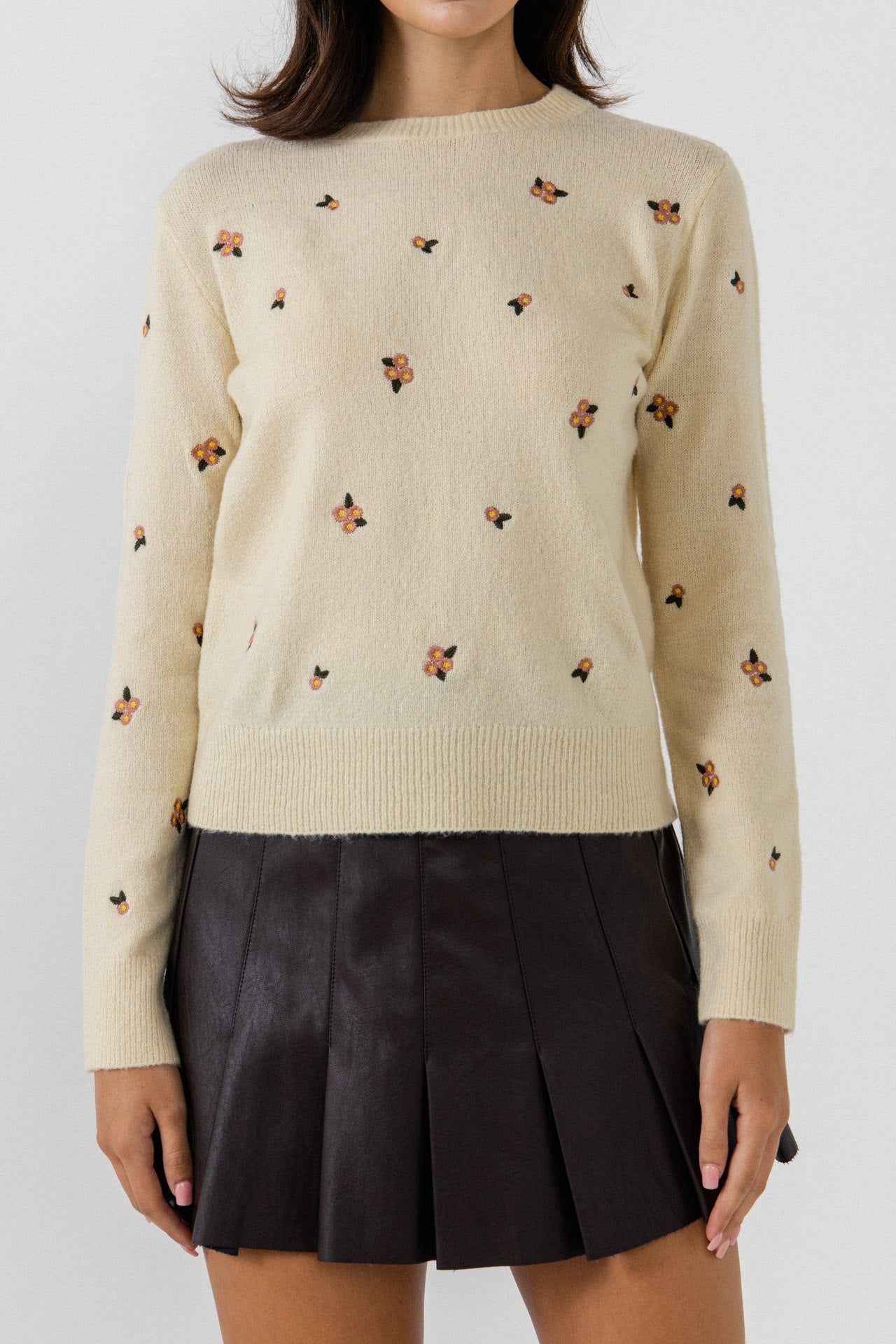 Floral Embroidered Sweater sold by Endless Rose product image thumbnail 2