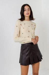 Floral Embroidered Sweater sold by Endless Rose