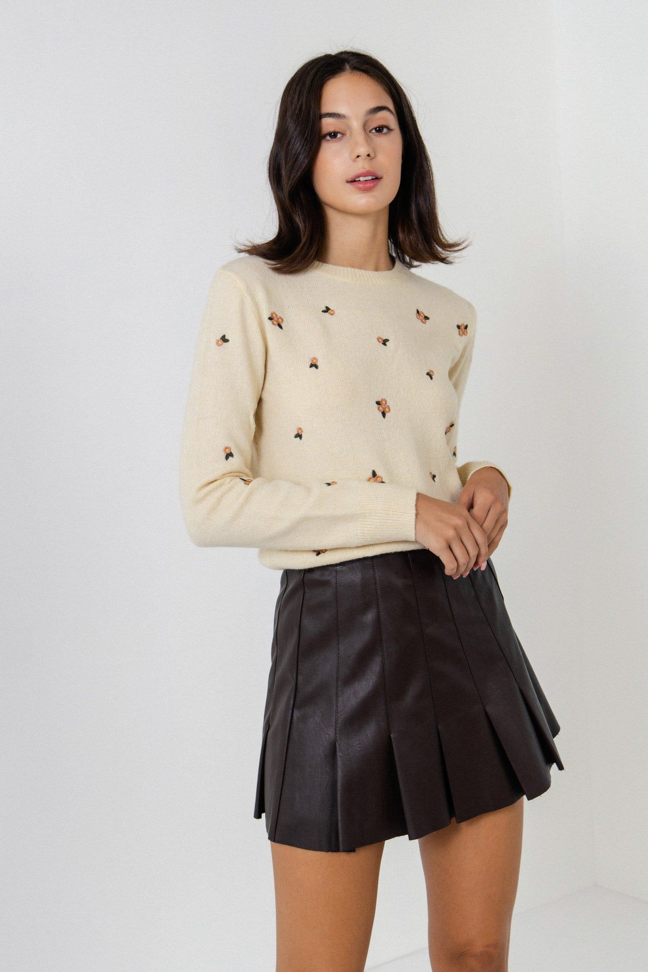 Floral Embroidered Sweater sold by Endless Rose product image thumbnail 5