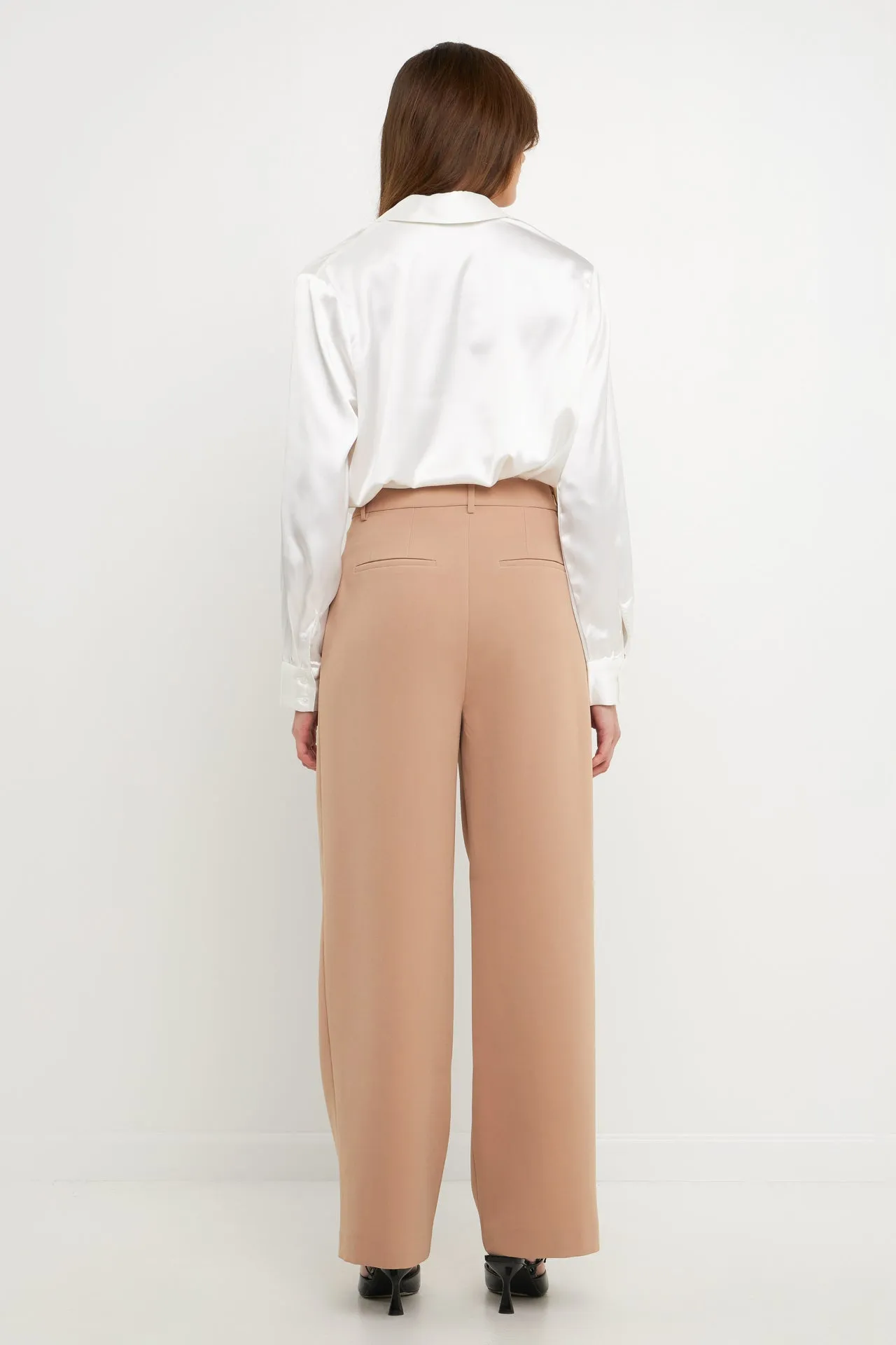 Classic Satin Over Shirt - Final Sale sold by Endless Rose product image thumbnail 4