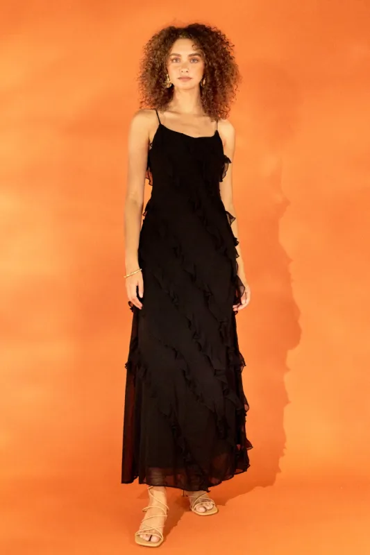 Slip Ruffled Dress sold by Endless Rose