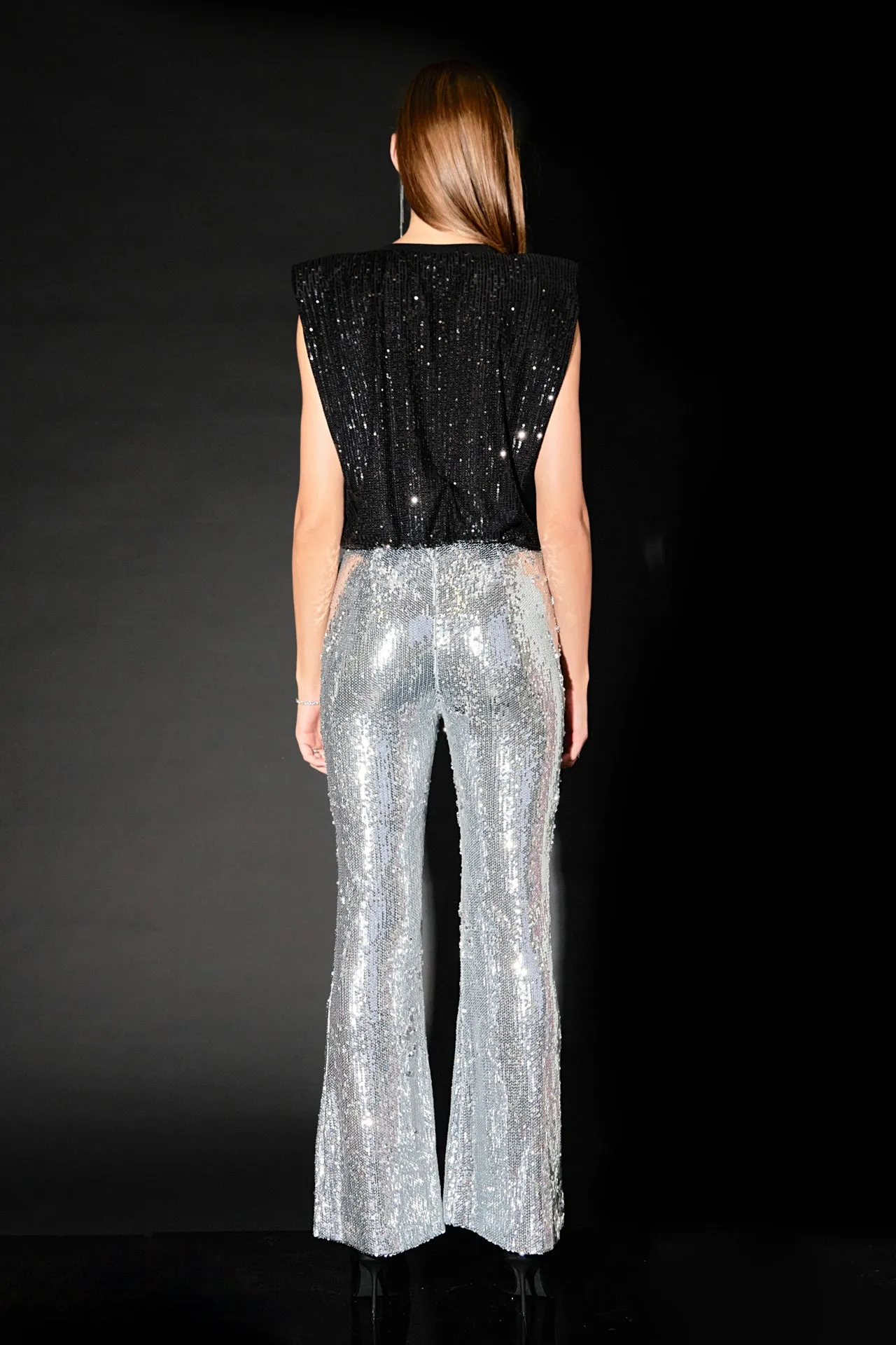 Sequin Flare Pants sold by Endless Rose product image thumbnail 4