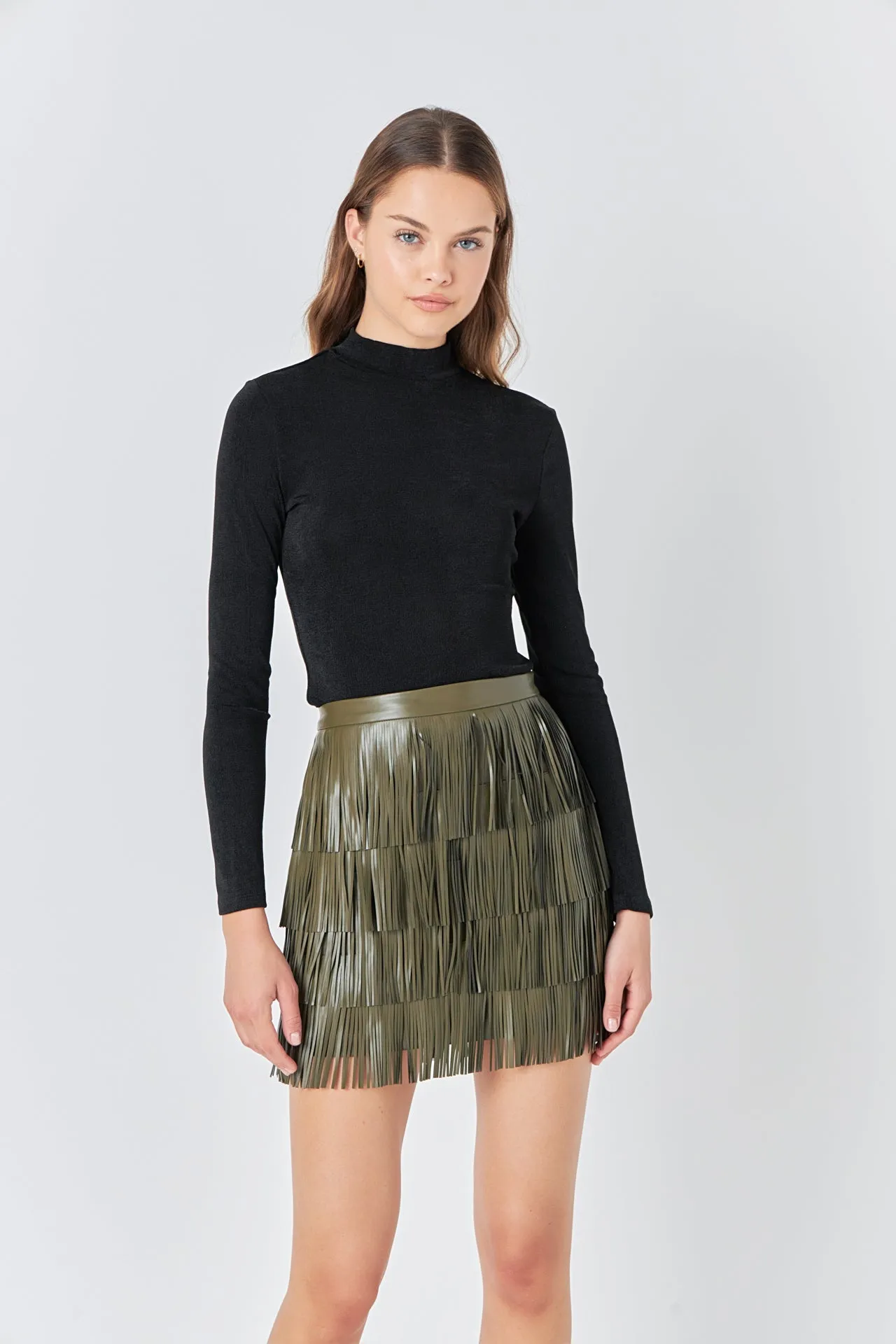 Sheen Stretch Long Sleeve Top sold by Endless Rose product image thumbnail 5