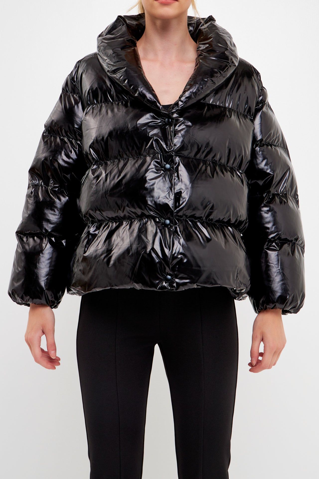 Belted Puffer Jacket sold by Endless Rose product image thumbnail 2
