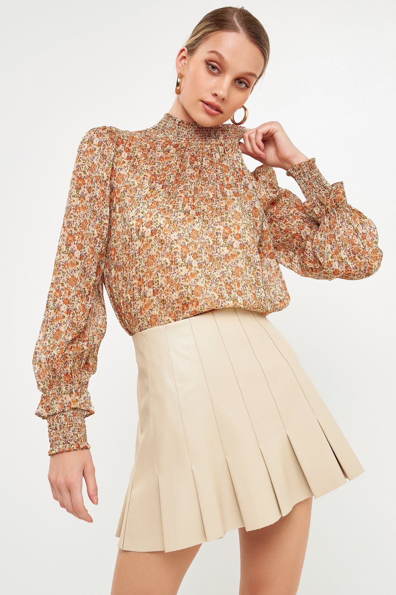 Floral Chiffon Top sold by Endless Rose product image thumbnail 2