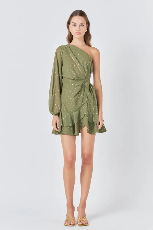 One Shoulder Mini Dress sold by Endless Rose