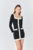 Long-Sleeve Knit Mini Dress sold by Endless Rose