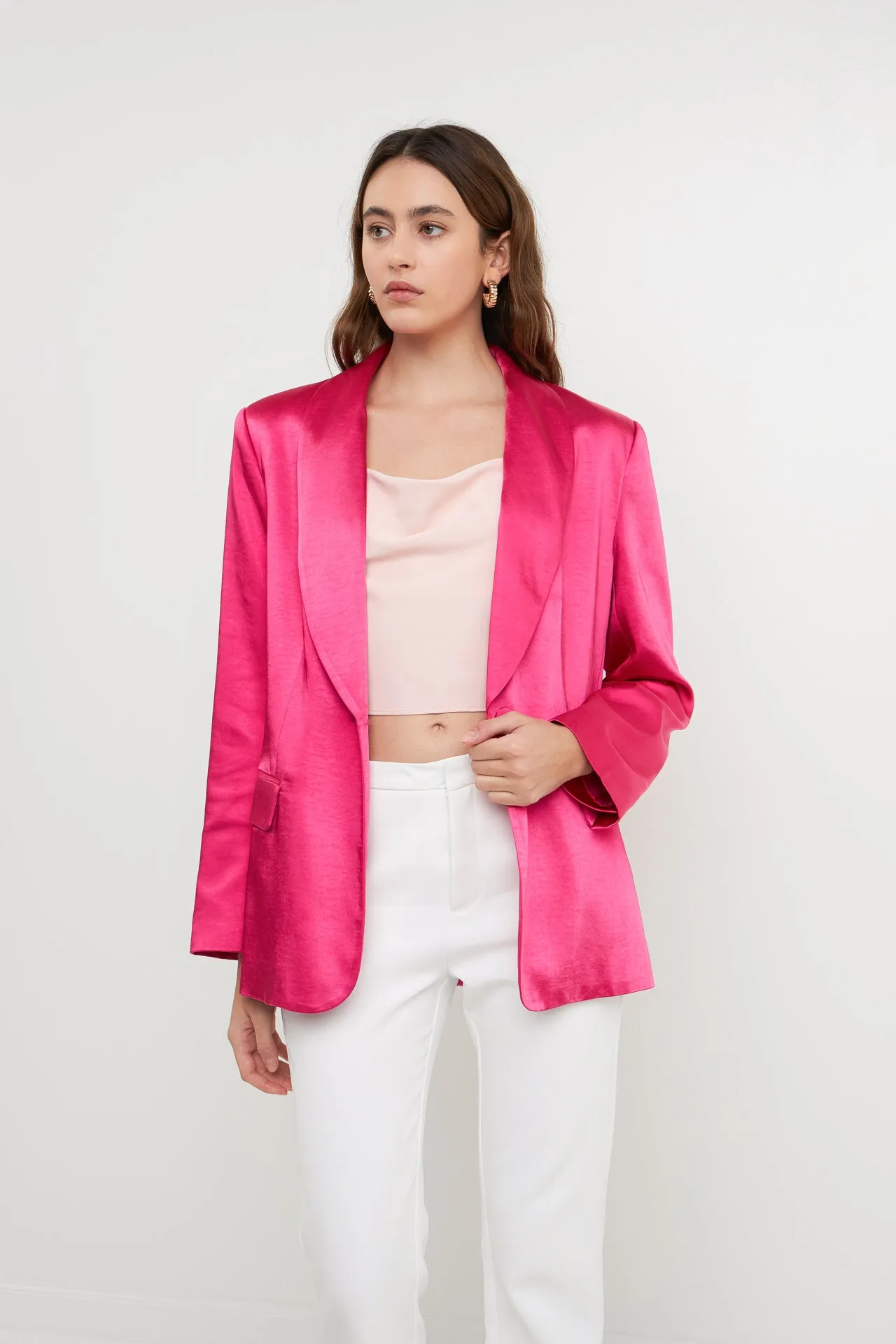 Satin Blazer sold by Endless Rose product image thumbnail 5