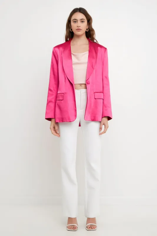 Satin Blazer sold by Endless Rose