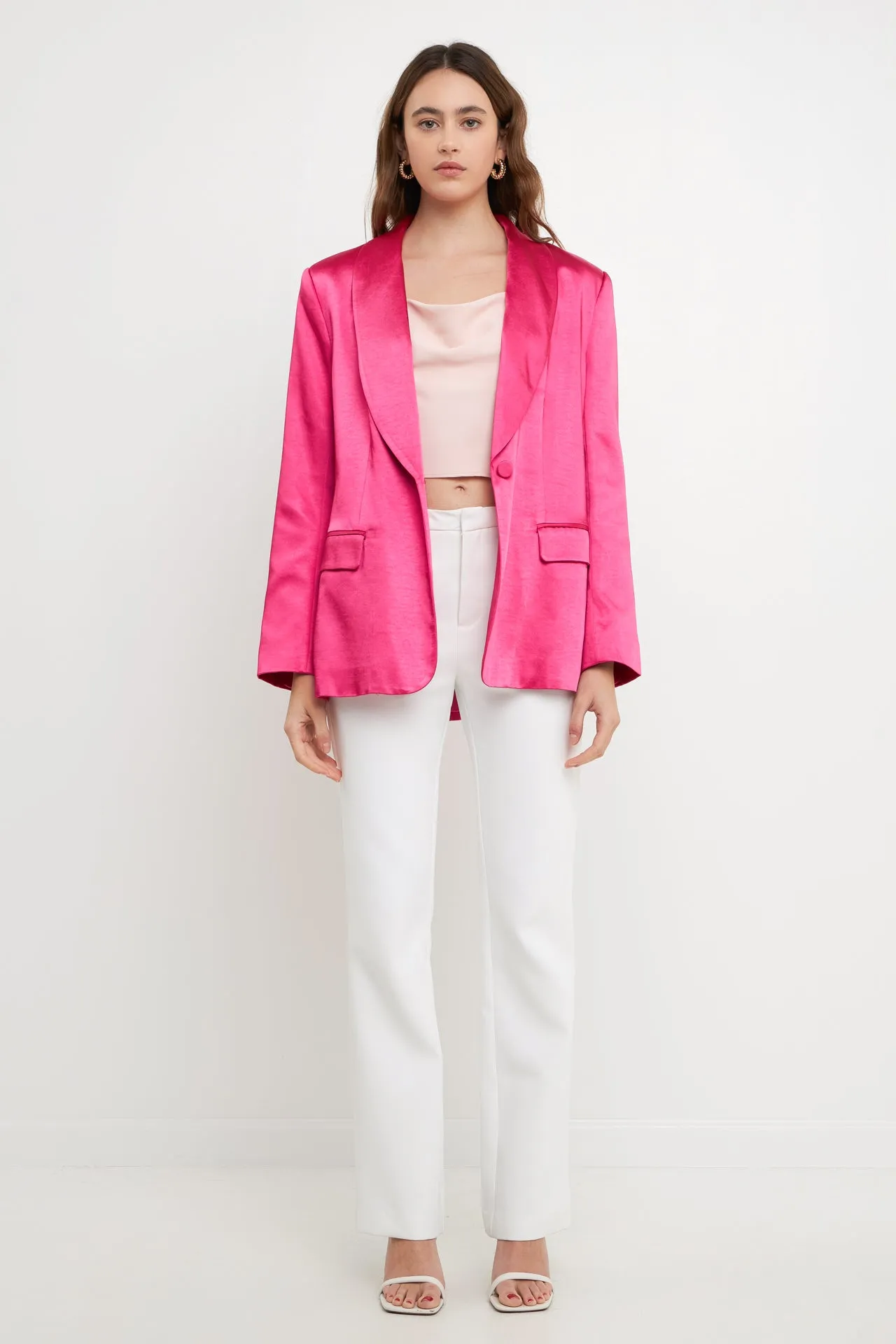 Satin Blazer sold by Endless Rose
