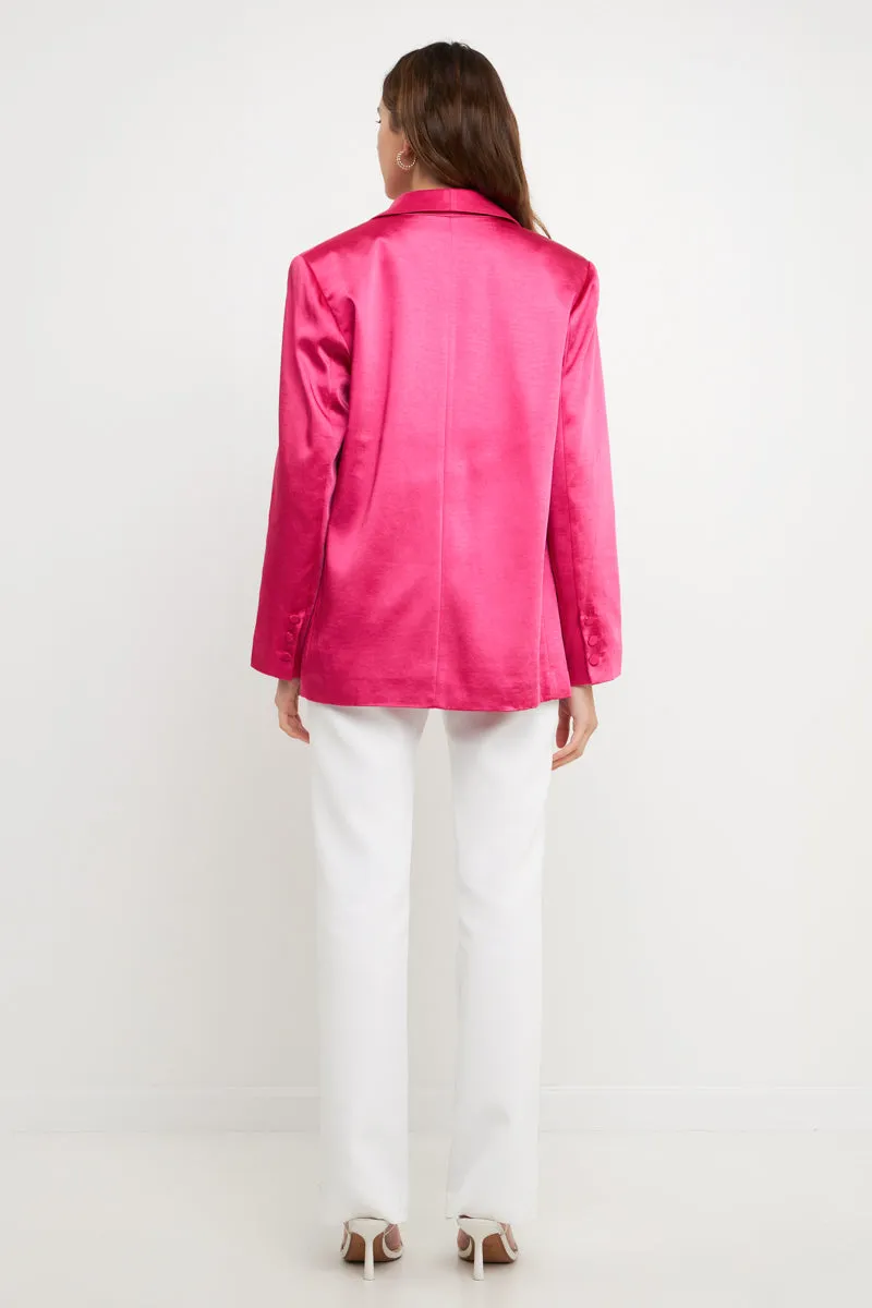 Satin Blazer sold by Endless Rose product image thumbnail 4