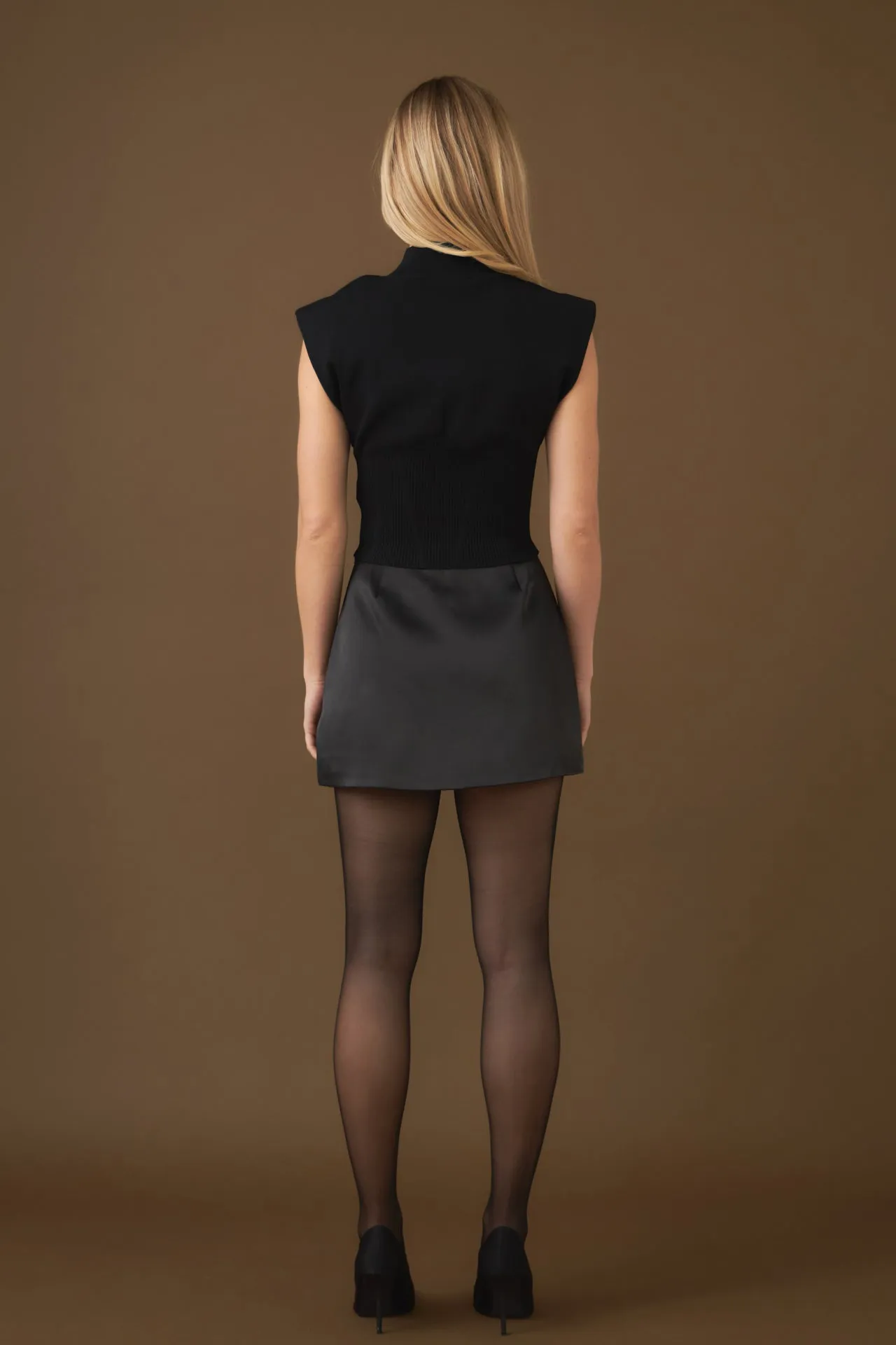 Satin Combo Mini Skort sold by Endless Rose product image thumbnail 4