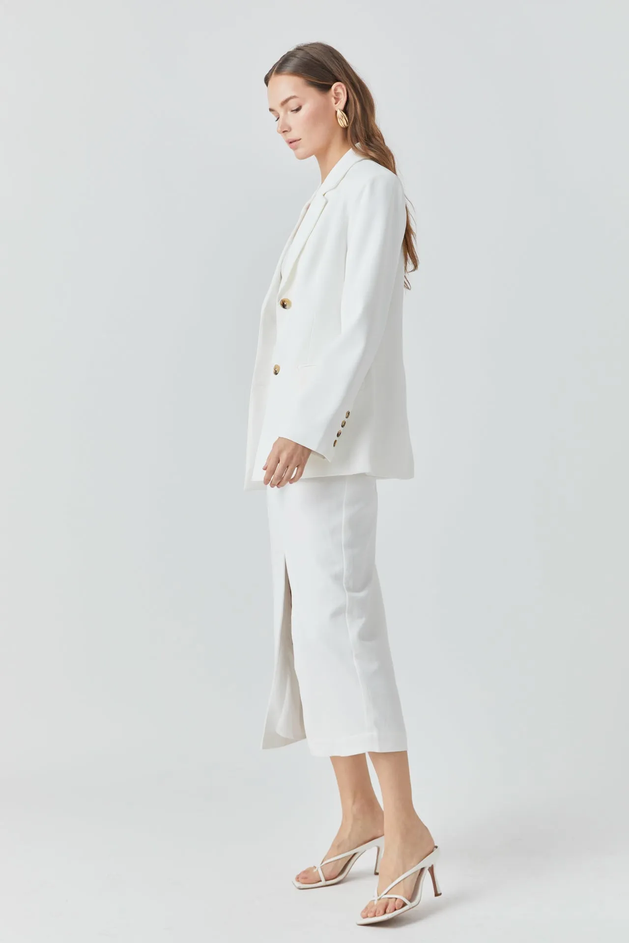 Solid 2 Button Blazer sold by Endless Rose product image thumbnail 3