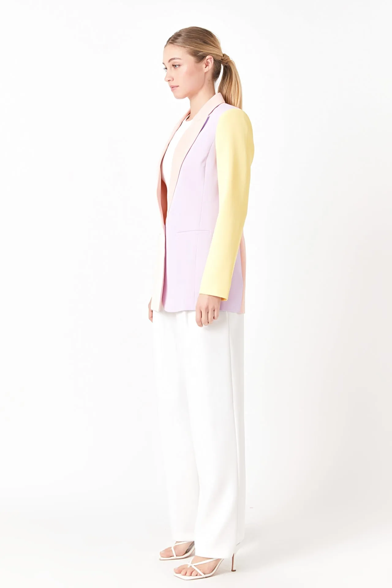 Color Block Blazer sold by Endless Rose product image thumbnail 3