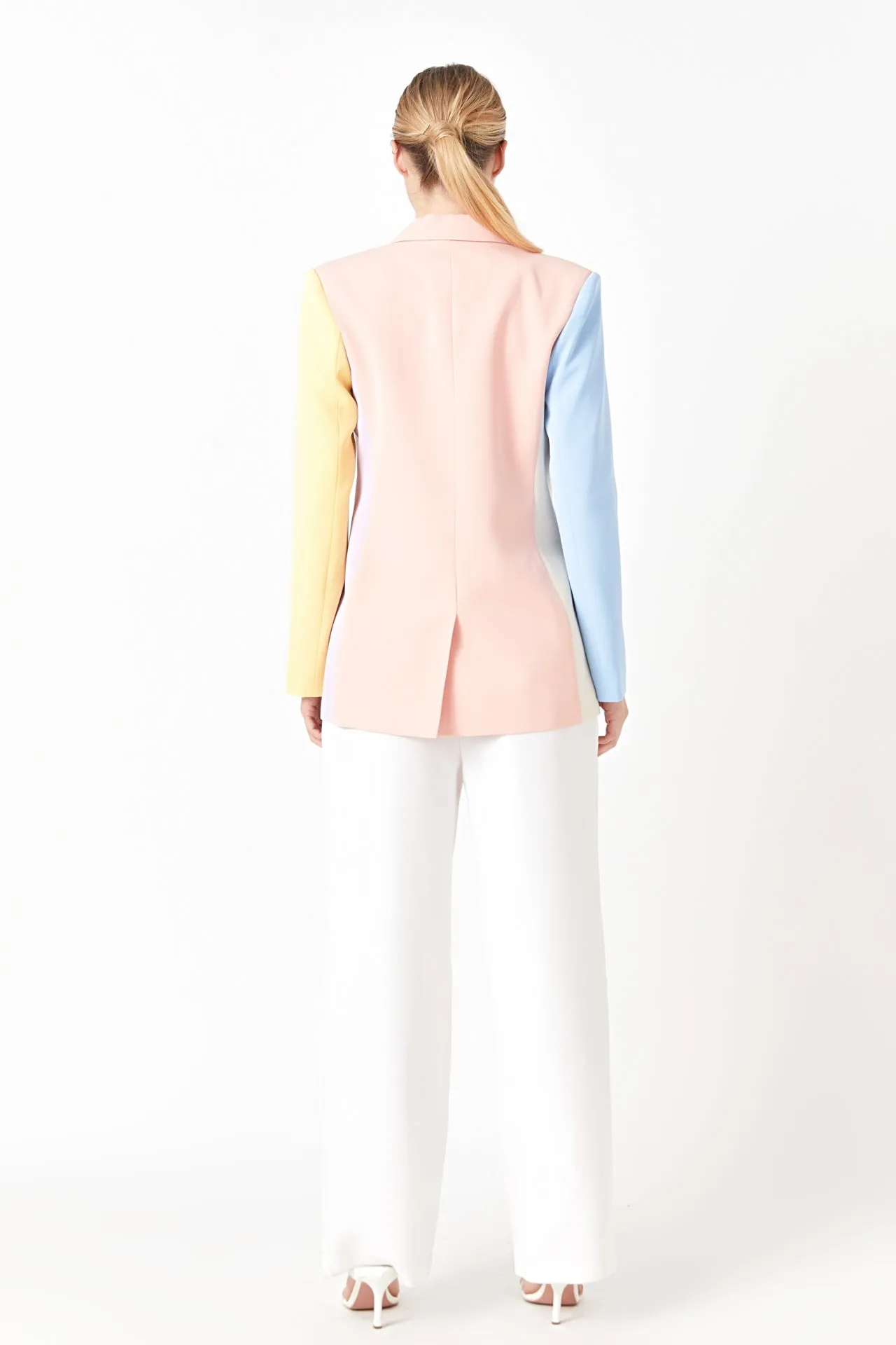 Color Block Blazer sold by Endless Rose product image thumbnail 4