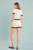 Crochet Knit Collared Top sold by Endless Rose