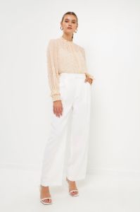 Gold Foil Polka Dot Blouse sold by Endless Rose