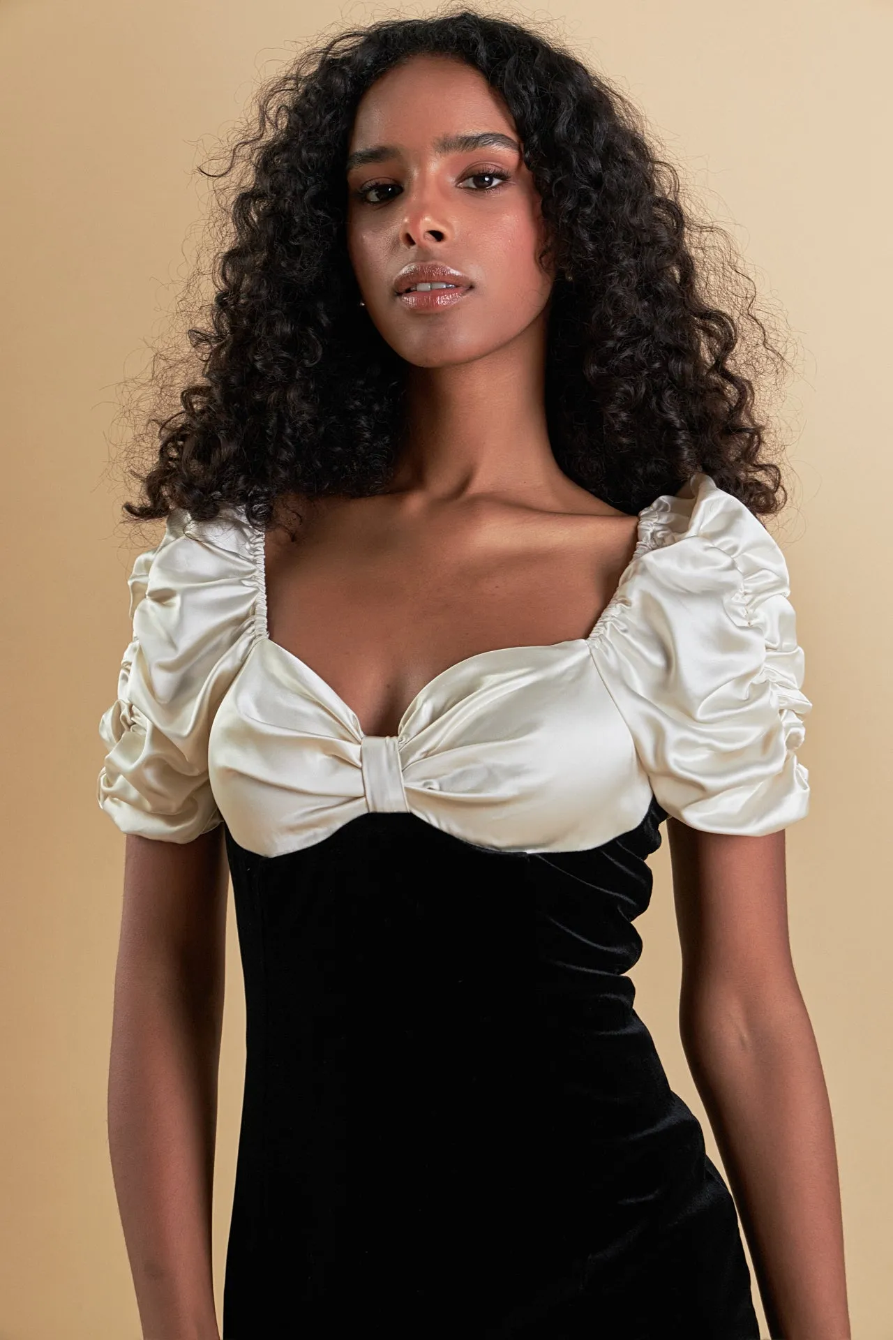 White Combo Mini Dress sold by Endless Rose