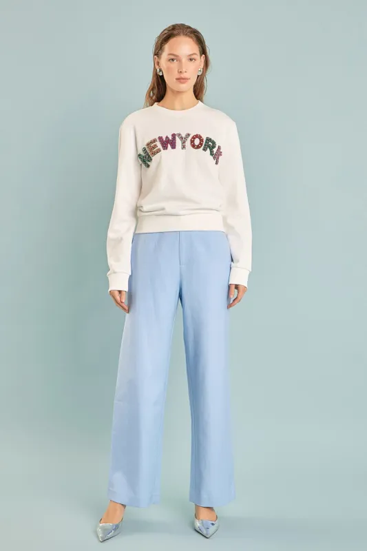 New York Embellished Sweatshirt sold by Endless Rose
