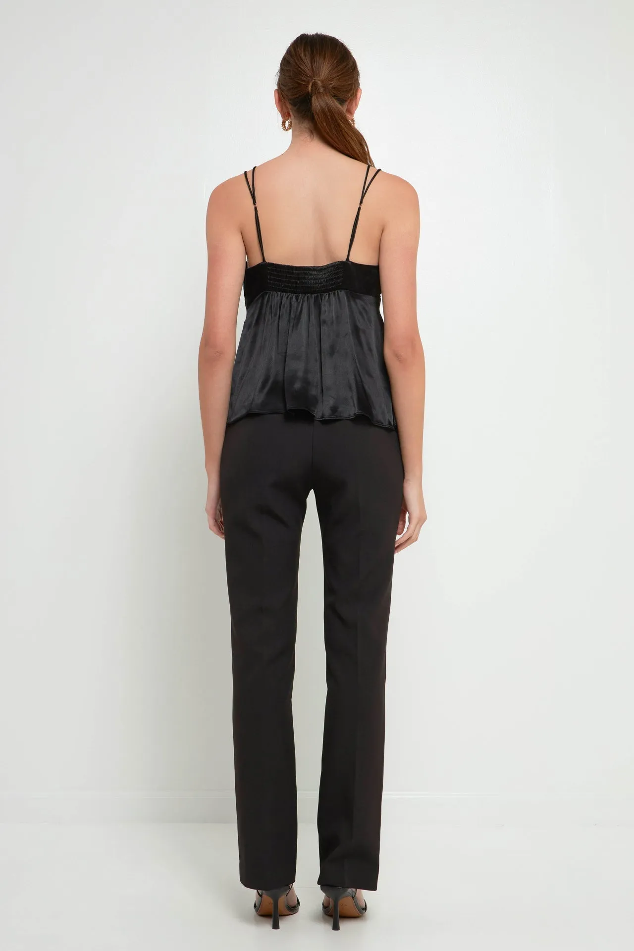Double Strap Satin Top sold by Endless Rose product image thumbnail 4