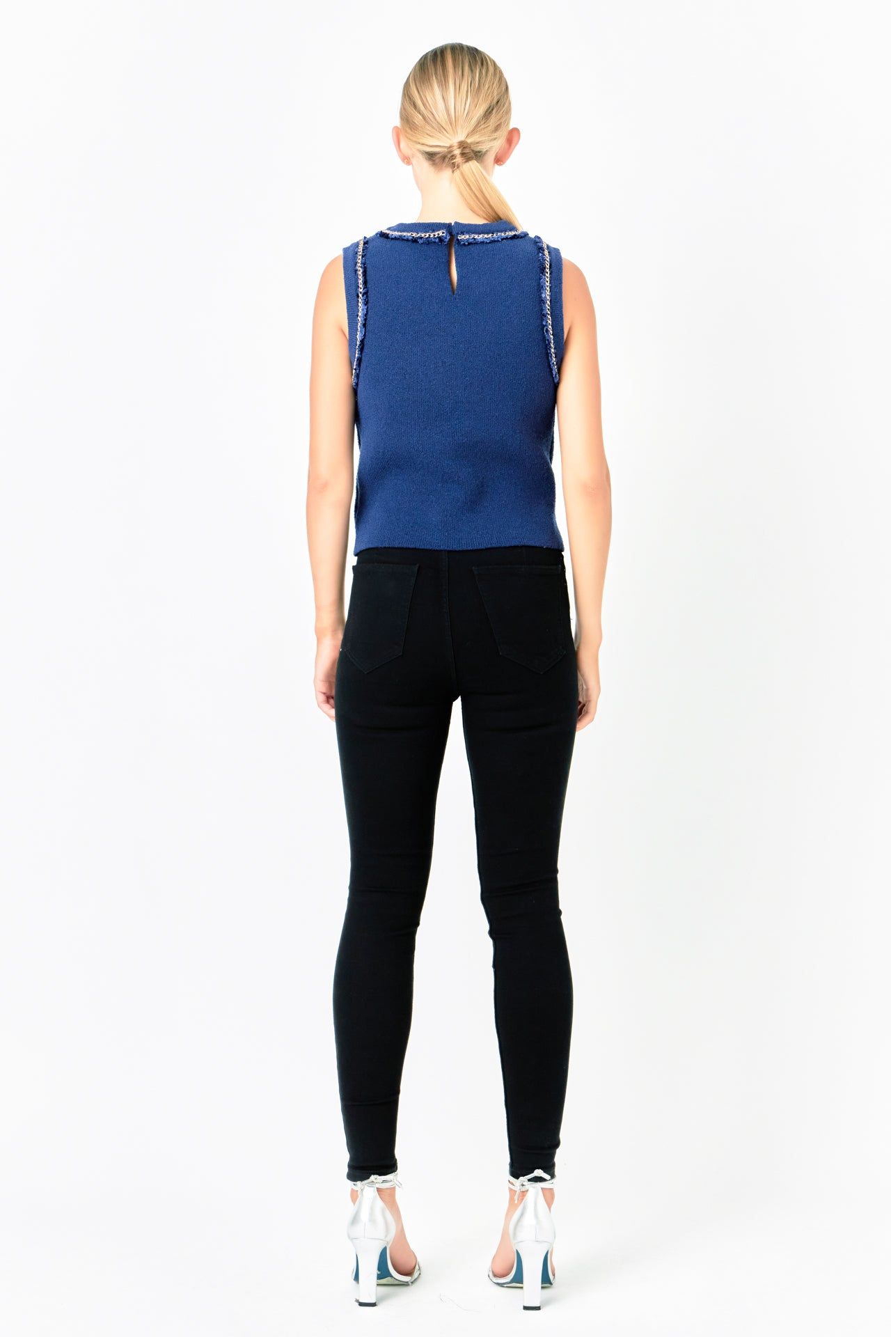 Trim Detail Knit Tank Top sold by Endless Rose product image thumbnail 19